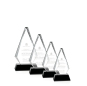 Китай оптовый высококачественный 3D-лазерный треугольный кристаллический трофей для деловых подарков