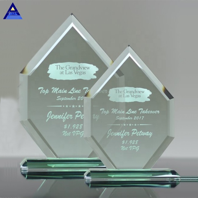 Jade Crystal Plaques And Awards High Quality Trophy Beer Glass trophy