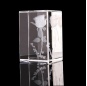 FS Crystal Top-Qualität individuelles Logo Foto 3d Lasergravur Kristallwürfel zu verkaufen