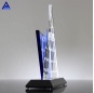 High Grade Luxury Customize Blank Decor Paperweight Synergy Recognition Pyramid Glass Crystal