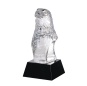 Estatuilla de pájaro de águila de cristal K9 de talla barata de carácter individual para regalos de empresa