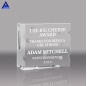 Unique Shape Customized Curved Beveled Blank Beautiful Glass Crystal Award Plaque