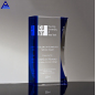 Precio al por mayor nueva llegada logotipo personalizado K9 Premio de cristal grabable