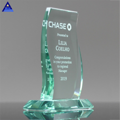 2019 Venta caliente nuevo diseño Aspire Jade Glass Awards para regalo de empresa