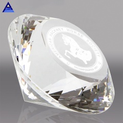 Оптовые дешевые стеклянные бриллианты Пресс-папье Clear K9 Crystal Diamonds для украшения дома