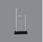 Promotional Wholesale Hot Sale 3D Laser Engraved Crystal Award Plaque And Trophy Supplies