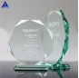 Wholesale Cheap Custom Design Jade Circle Art Glass Awards