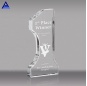 Fashion Printing Blank Number 1 Crystal Trophy Award за приз чемпиона
