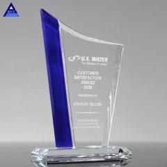 Китай оптовый высококачественный сапфировый приз Sweep Award Trophy за современный дизайн