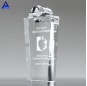 2019 New Design Custom Shining Engraving Royal Star Glass Trophy