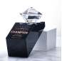 Heiße Verkäufe Hohe Qualität K9 Block Black Crystal Award Diamond Crystal Trophy