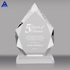 Premios de trofeos de placas de cristal personalizables al por mayor