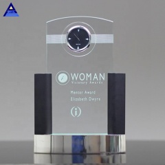 Modern Style Home Or Car Decoration Wedding Favor Neopolitan Crystal Clock