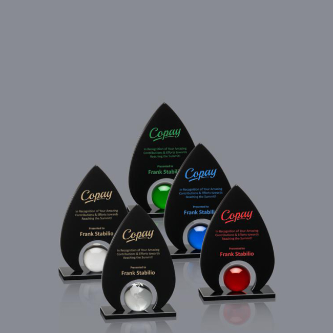 customized shape color crystal award trophy honor award crystal blank plaques trophy