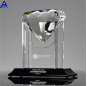 Big Facet Shape Single Glass Crystal Diamond Award Trophy with LOGO Engraving