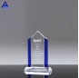 Trofeo de premio de cristal grabado Pacifica Summit para regalos de honor empresarial