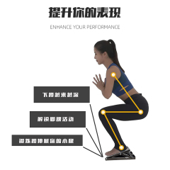 BNcompany Yoga two pcs per set pair Portable stretching board slant board for calf stretching board