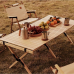 BNcompany folding portable camping Coffee Table egg roll table for outdoor picnic Lawn Garden Table