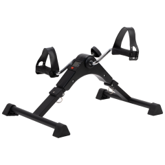 Under Desk Bike Pedal Exerciser with Electronic Display for Legs and Arms foot pedal exercise machine