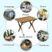 BNcompany aluminum foldable camping egg roll table for outdoor picnic Lawn Garden and supermarket