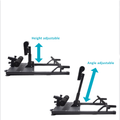BNcompany Sport Home Gym Sissy Belt Suqat Machine Fitness Adjustable Squat Machine with Push Up Bar