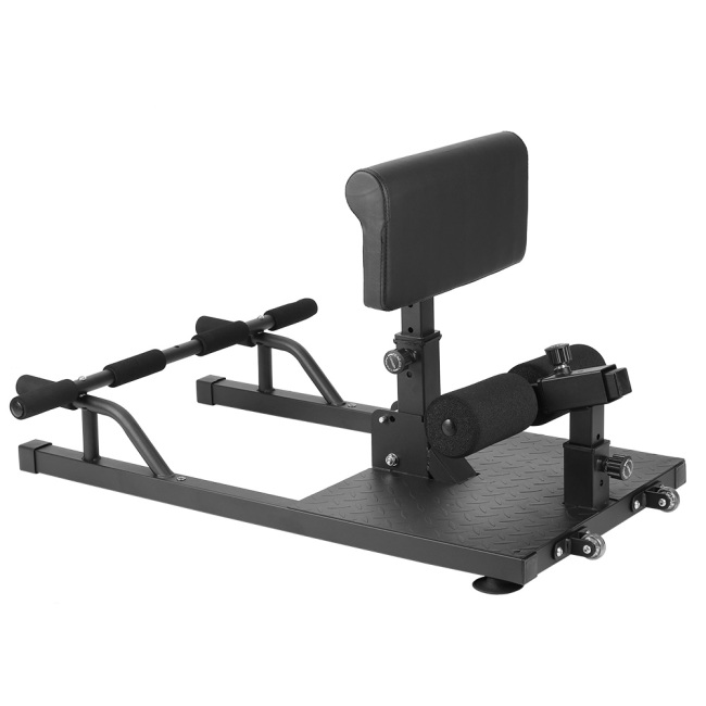 BNcompany Sport Home Gym Sissy Belt Suqat Machine Fitness Adjustable Squat Machine with Push Up Bar