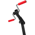 Mini pedal exercise bike assisted desk exercise pedal cycle portable folding arm pedal exerciser for seniors