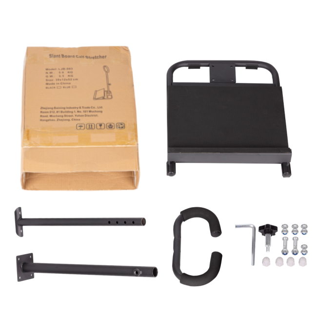 2024 Factory Wholesale Stretch board Gym Squat Portable Adjustable Incline Board and Calf Stretcher with handle