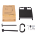 2024 Factory Wholesale Stretch board Gym Squat Portable Adjustable Incline Board and Calf Stretcher with handle