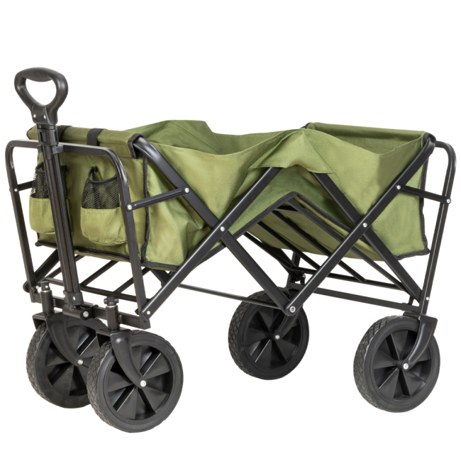BNcompany YDC-003 camping trolley wagon outdoor camping cart folding wagon for garden supermarket fishing picnic and outdoor use