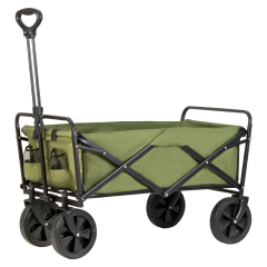 BNcompany Portable Outdoor Wheelbarrow Foldable Camping Cart with Hand Luggage for Shopping Tour Beach Fishing OEM Supported