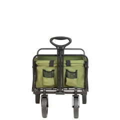 BNcompany Portable Outdoor Wheelbarrow Foldable Camping Cart with Hand Luggage for Shopping Tour Beach Fishing OEM Supported