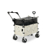 BNcompany Collapsible Folding Wagons Carts Large Capacity Beach Wagon with All-Terrain Big Wheels Outdoor Camping Shopping