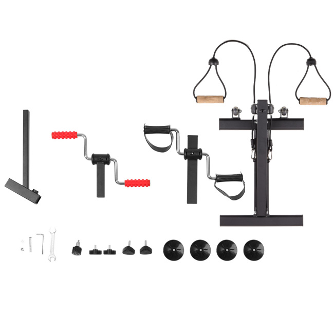 Rehabilitation Training Device Multifunctional Exercise Bike Pedal Exercise Mini Exercise Bike, Rehab Upright Bike