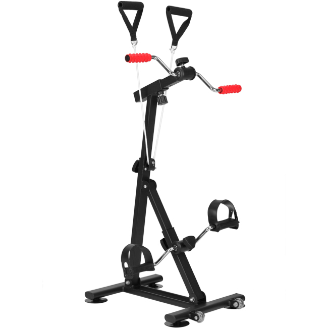Indoor Pedal Exercise Bike for elderly Physical Therapy Massage Wheel
