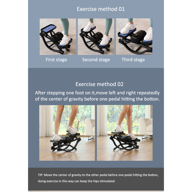 BNcompany TBJ-001 Mini swing stepper exercise machine Stair steppers Cardio Twister