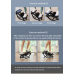 BNcompany TBJ-001 Mini swing stepper exercise machine Stair steppers Cardio Twister