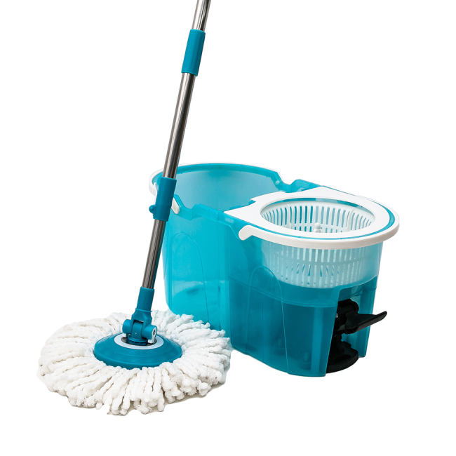 Floor Cleaning Pedal 360 Spinning Mop with Bucket