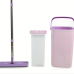 Household Magic Smart Easy Microfiber Flat Mop With Plastic Single Bucket