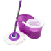 Hand Press Stainless Steel Pole Spinning 360 Magic Mop