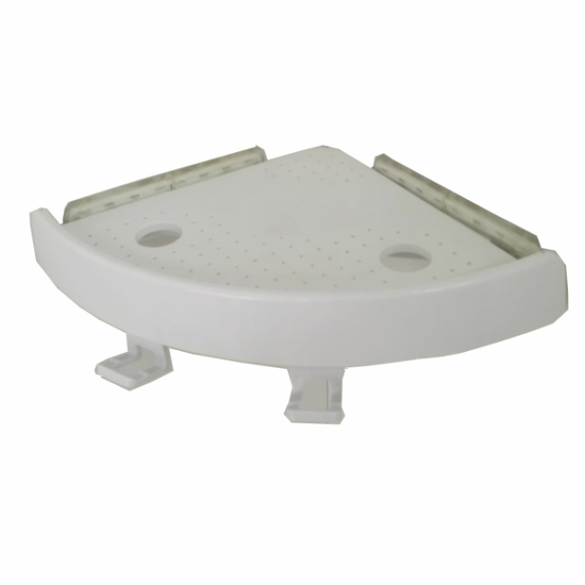 Inter Design Suction Bathroom Corner Shelf Shower Caddy for Conditioner Soap