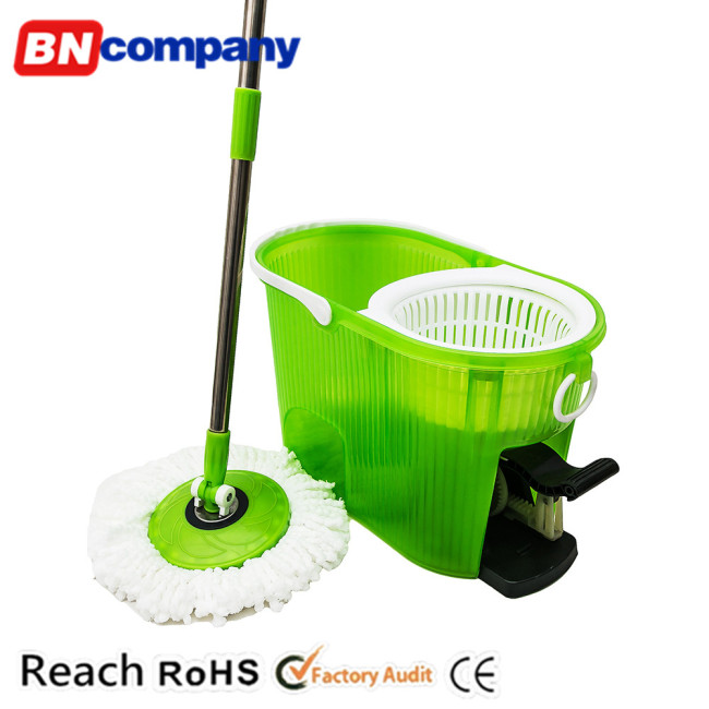 Popular 360 Degree Magic Clean Mop Plastic Floor Cleaning Wiper