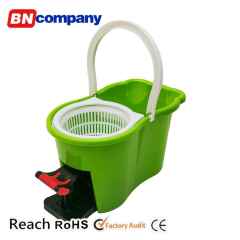 Home Easy Floor Rotating Mop Washing Pedal Cleaning Bucket