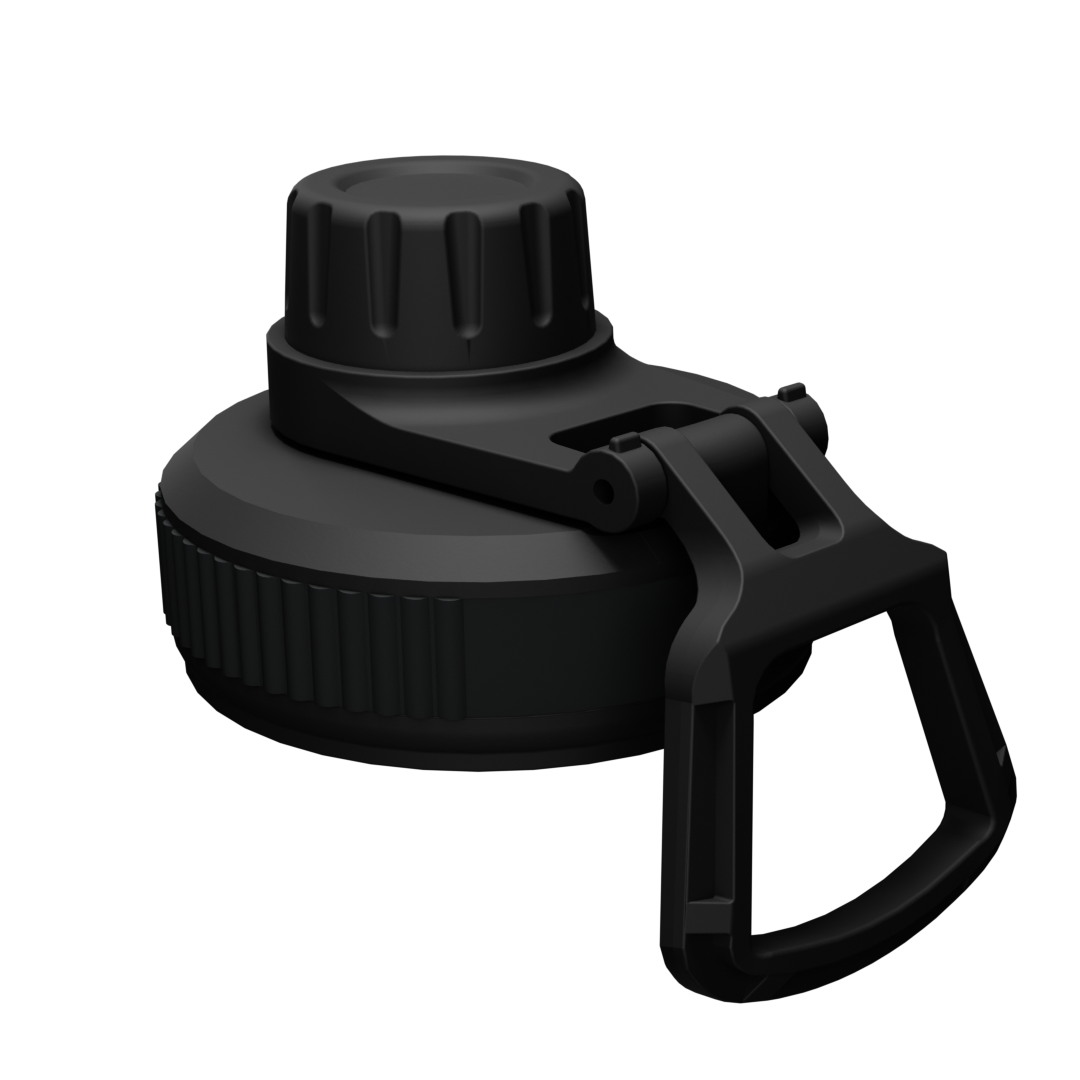 Wide Mouth Spout handle lid version