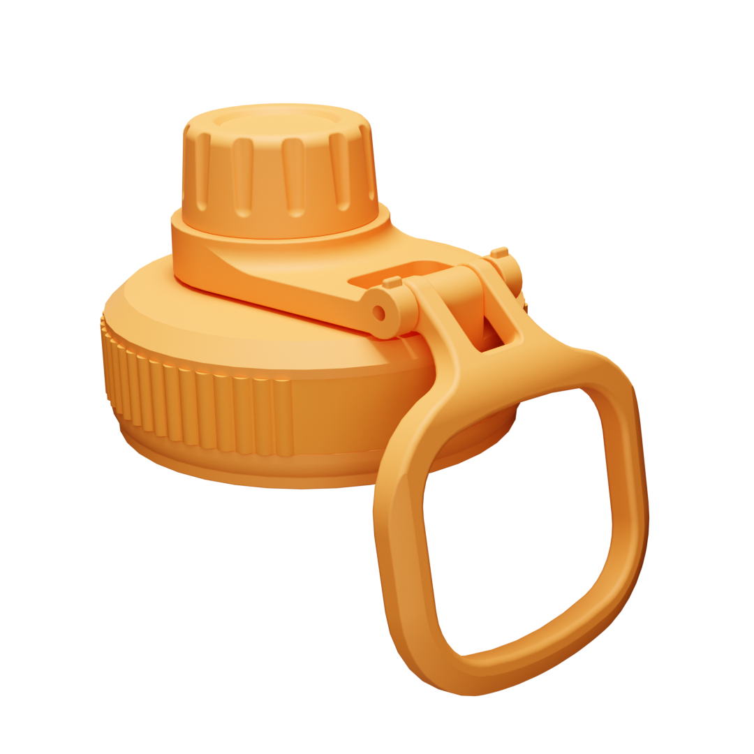 Wide Mouth Spout handle lid version 2