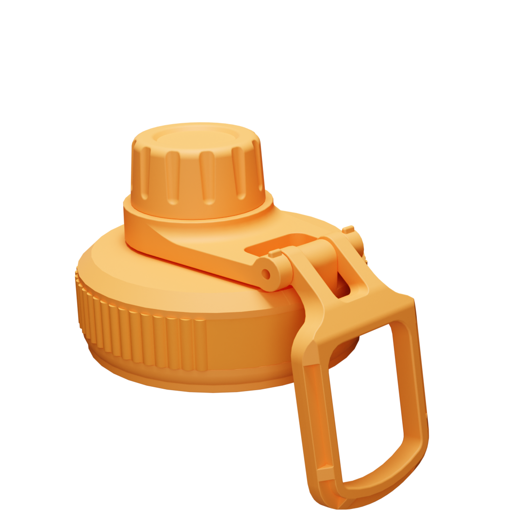 Wide Mouth Spout handle lid version 1