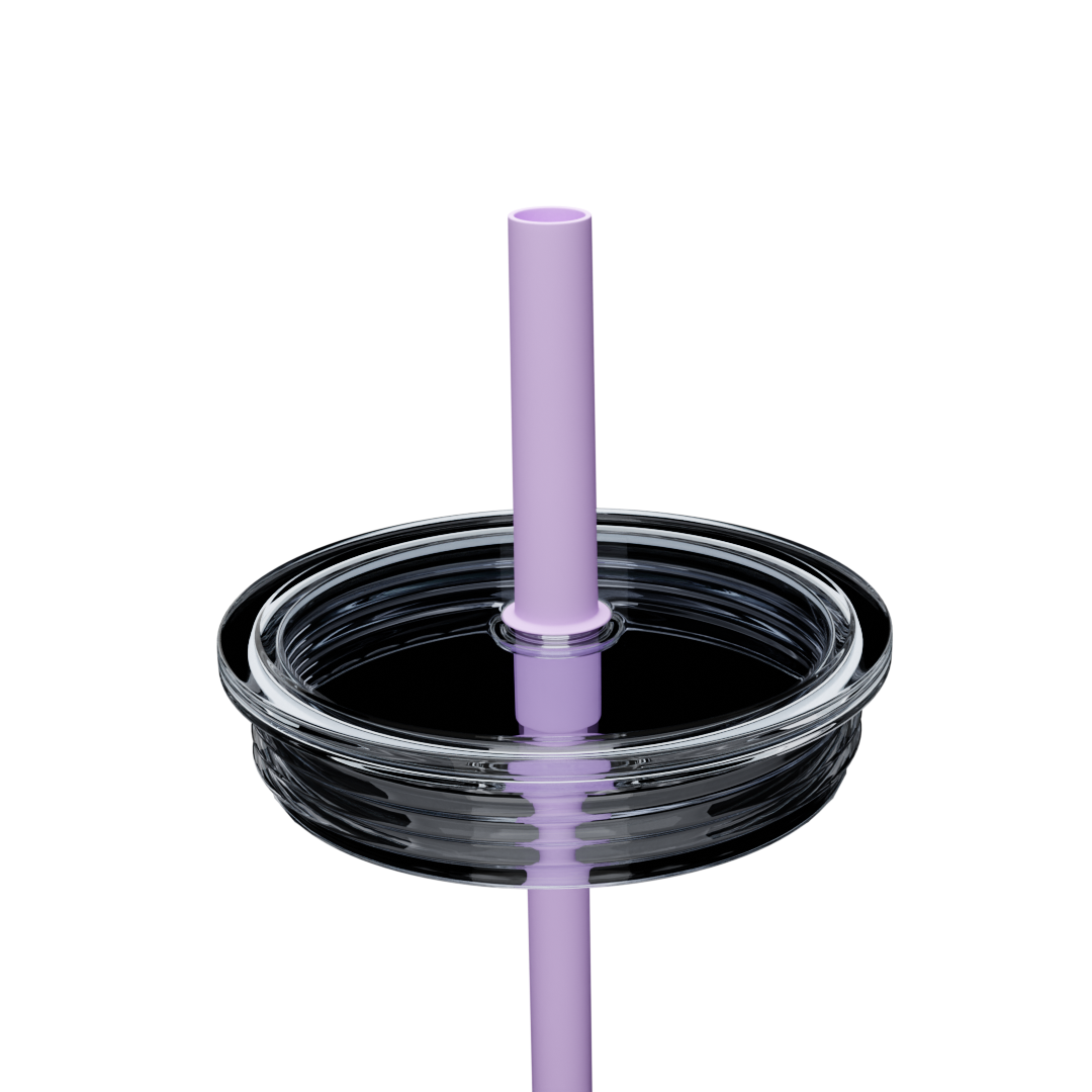 Straight Straw Lid