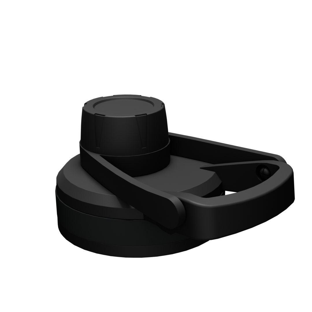 マグネットハンドル付きの広口フレックスストロー蓋