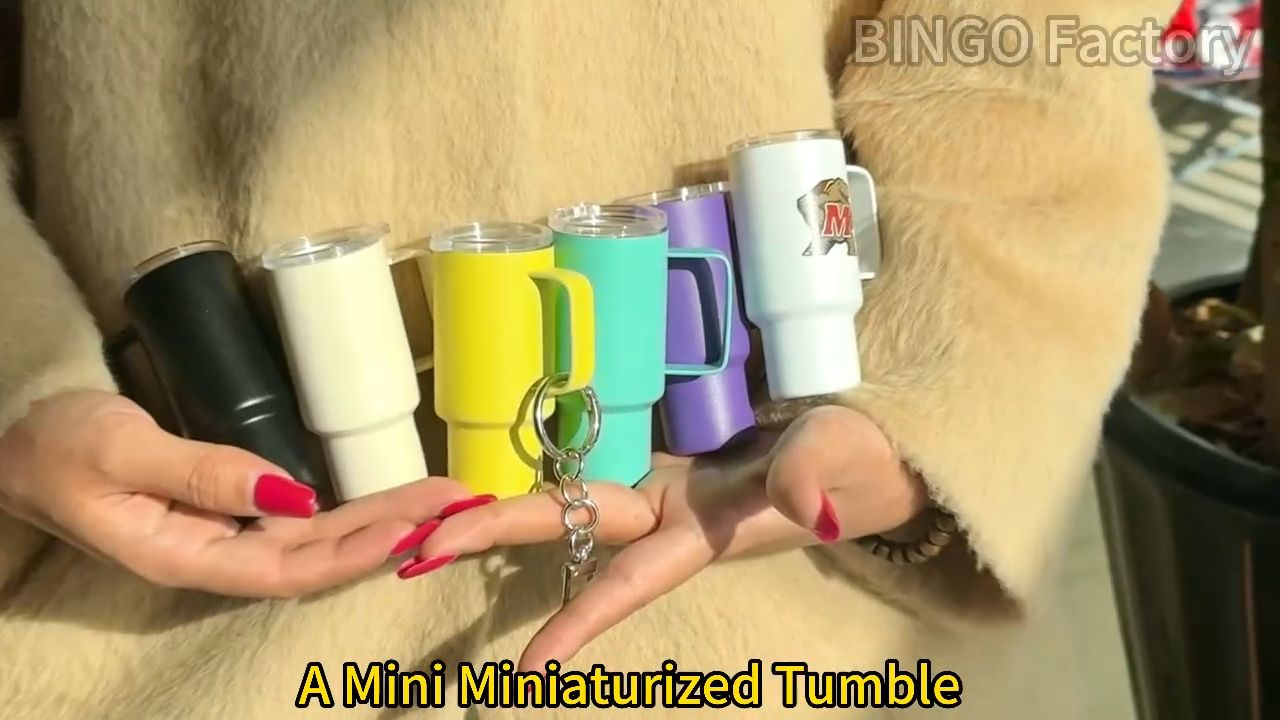 Mini Tumbler Keychain – The Cutest Stainless Steel Keychain Cup You’ll Ever Own!