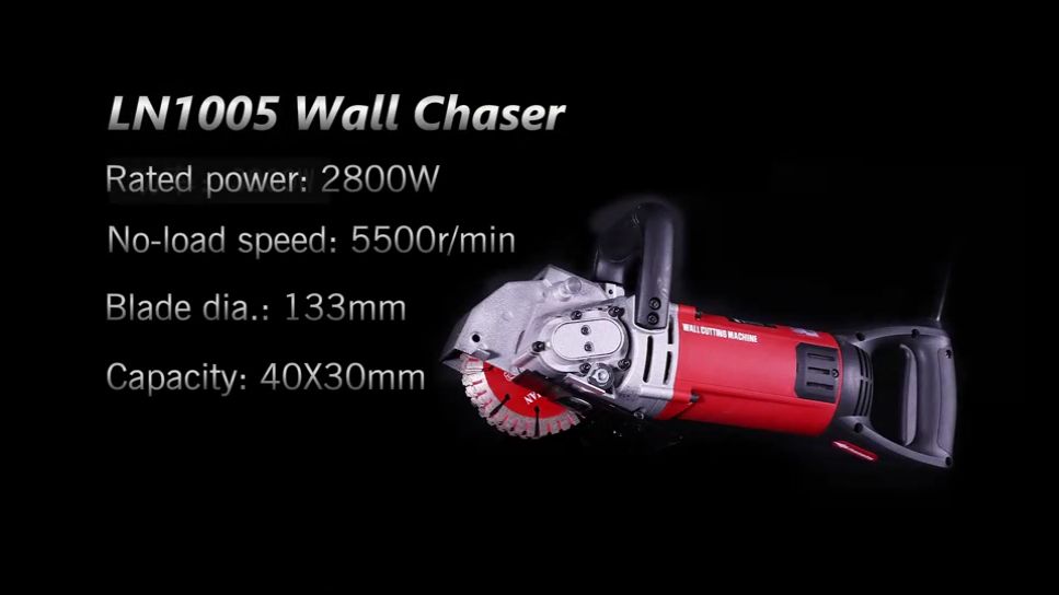 Industrial patented slotting machine 2800W wall chaser for concrete